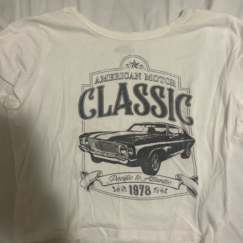 Classic American Motor Kids T-Shirt - White
